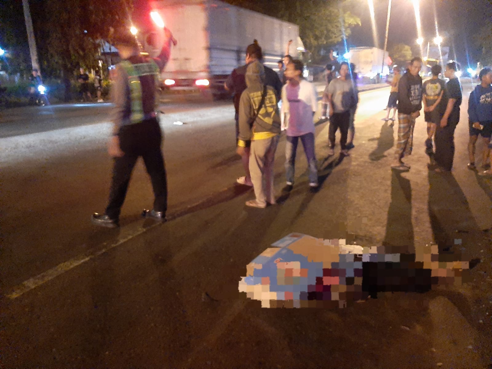Tabrakan Maut di Babat, Dua Pemotor Meninggal Dunia