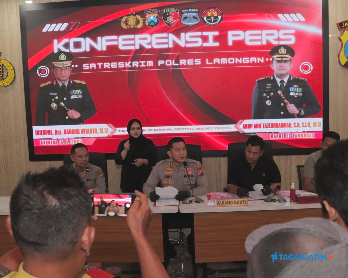 Polres Lamongan Bongkar 53 Aksi Pencurian Diesel, yang Meresahkan Petani