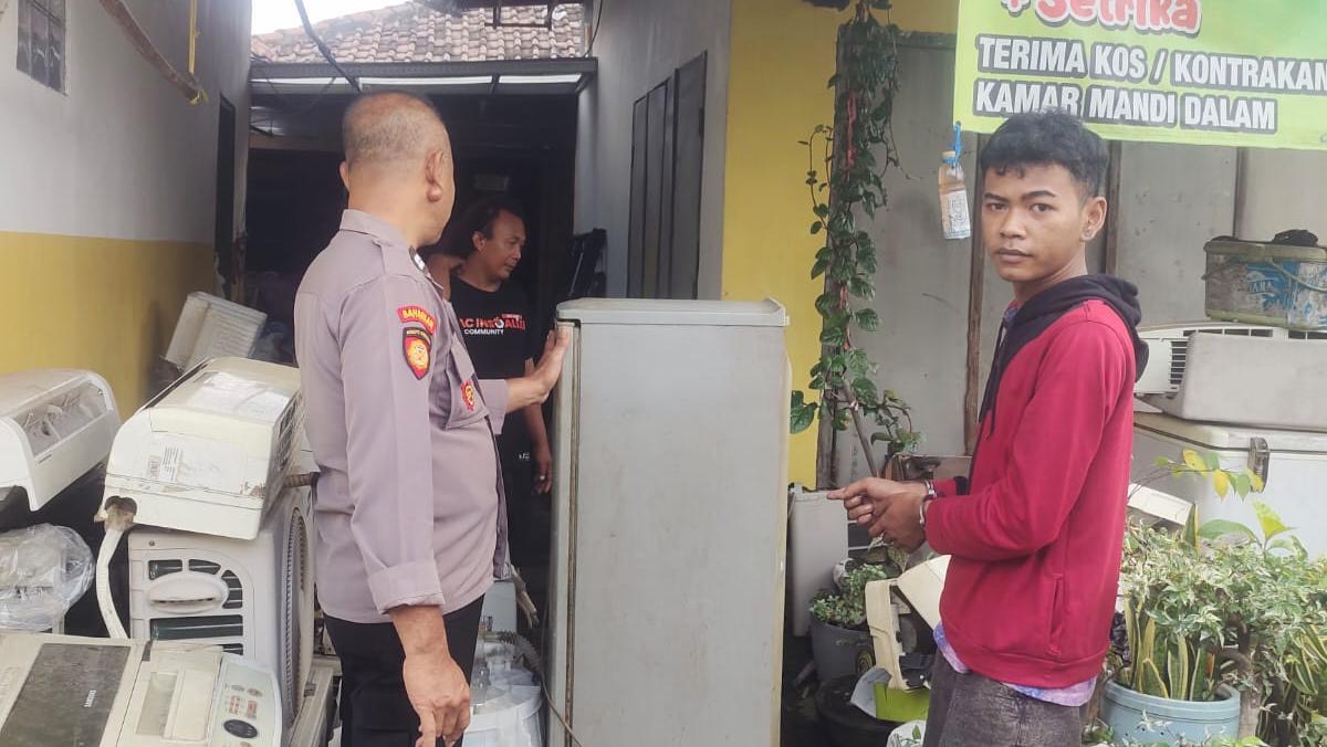 Curi Kulkas Paman Sendiri, Seorang Pemuda di Taman Sidoarjo Diamankan Polisi
