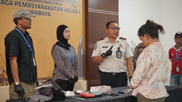Petugas Lapas Kelas I Surabaya Gagalkan Dugaan Penyelundupan Sabu 15,4 Gram oleh Pengunjung 46 Petugas Lapas Kelas I Surabaya Gagalkan Dugaan Penyelundupan Sabu 15,4 Gram oleh Pengunjung