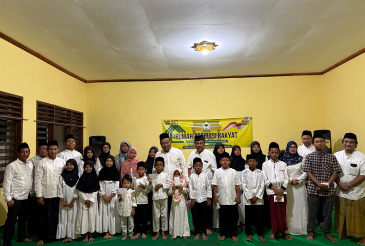Peringatan 10 Muharram, Golkar Kediri Santuni 26 Anak Yatim