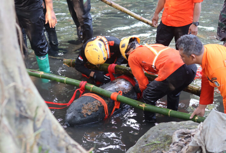 Bom Udara Peninggalan PD ll, Ditemukan di Aliran Sungai Kota Blitar 3 IMG 20260709 203725