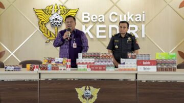 Operasi Dua Hari di Kota Kediri, Petugas Sita 6.896 Batang Rokok Ilegal